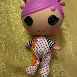 Lalaloopsy little Doll with Pink Hair and Polka Dot Outfit